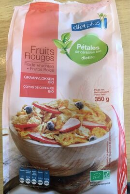 Petales de Cereales Bio Fruits rouges