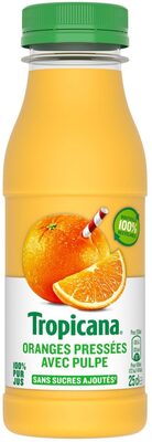 Tropicana Orange avec pulpe 25 cl