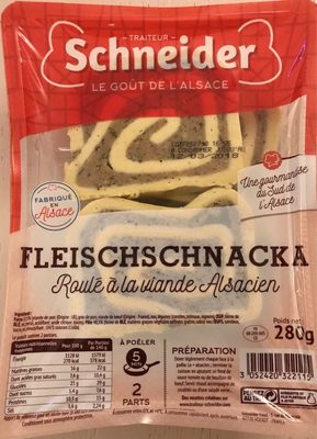 Fleischschnacka Roulé à la viande Alsacien