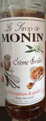 Monin Premium Creme Brulee Syrup 700 ML