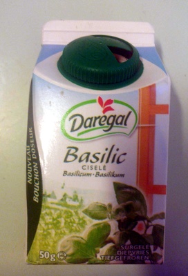 Basilic ciselé surgelé