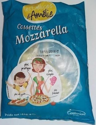Cossettes de mozzarella