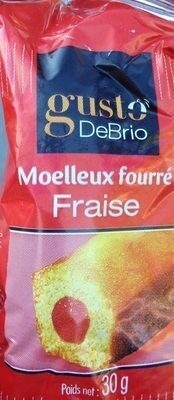 Moelleux fourré fraise