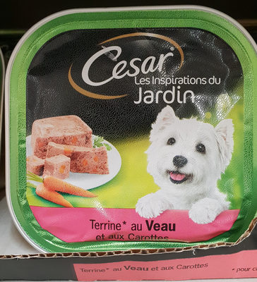 Aliment complet pour chien adultes au veau et aux des de carottes