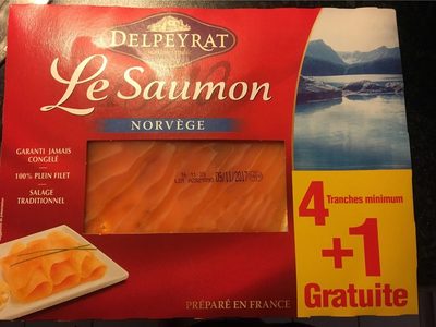 Saumon fumé Norvège Delpeyrat