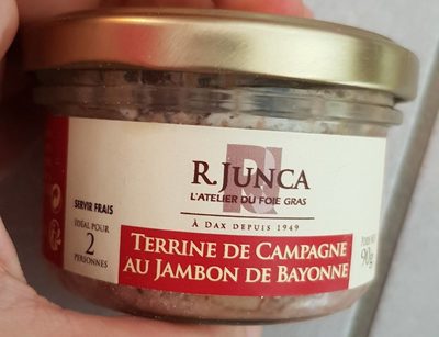 Terrine de campagne au jambon de Bayonne