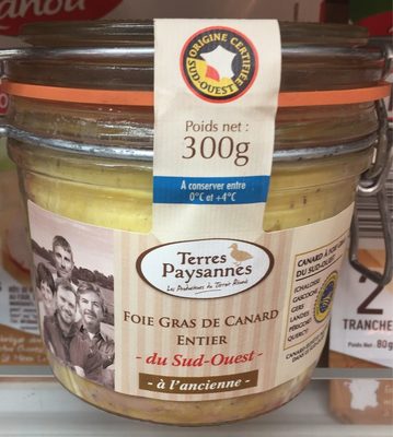 Foie gras de canard entier du Sud-Ouest