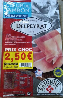 Coeur de jambon de Bayonne