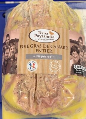Foie gras de canard entier au poivre