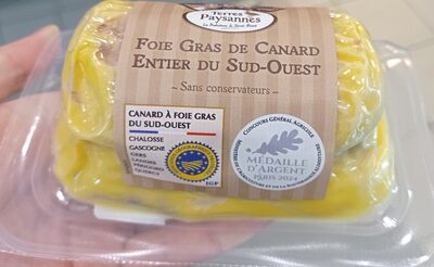 Foie gras de canard entier du Sud-Ouest