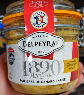 1890 Héritage foie gras de canard entier