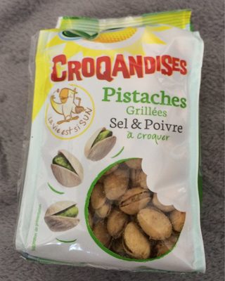 Pistaches grillées sel et poivre