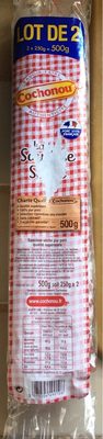 Cochonou saucisse sèche droite x2