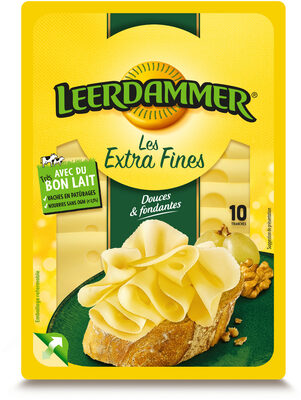 Leerdammer Extra Fines Originales douces et fondantes 10 tranches