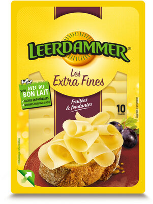 Leerdammer Extra Fines Caracteres 10 tranches