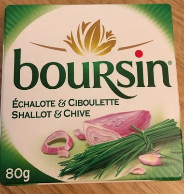 Boursin échalotte ciboulette