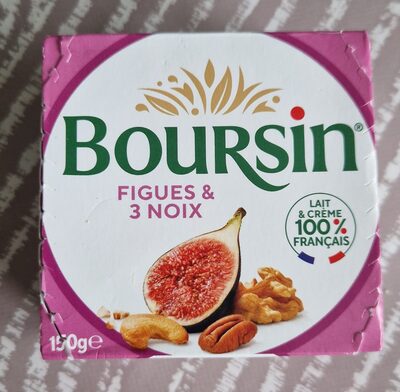 Boursin Figues & 3 noix