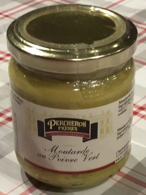 Moutarde au poivre vert