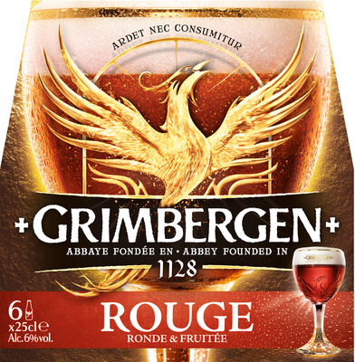 Grimbergen 6X25CL GRIMBERGEN ROUGE 6.0 DEGRE ALCOOL