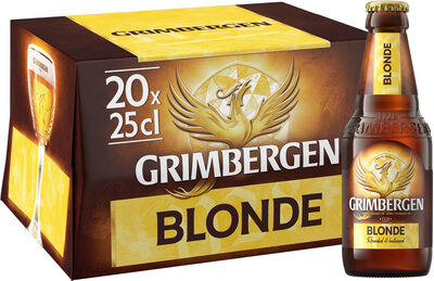 Grimbergen Bière d'Abbaye 20X25CL GRIMBERGEN BLONDE 6.7 DEGRE ALCOOL