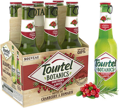 Tourtel - 6x27,5cl tourtel botanics cranb - 0.00 degre alcool