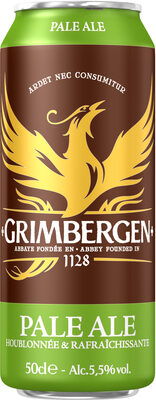 Grimbergen 50CL CAN GRIMBERGEN PALE ALE 5.5 DEGRE ALCOOL