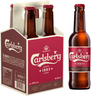 Carlsberg 33CL CARLSBERG 1883 4.6 DEGRE ALCOOL