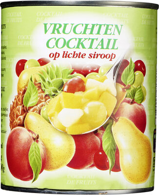 coktail 4 fruits au sirop Léger