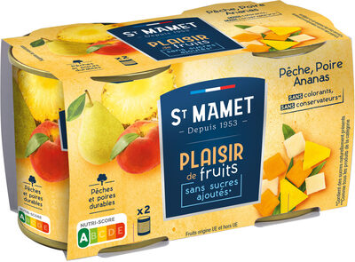 Plaisir de Fruits - Pêche Poire Ananas