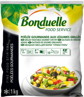 Poêlée gourmande légumes grillés