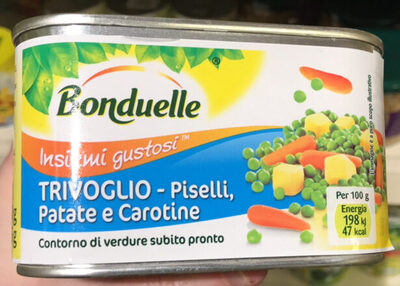 trivoglio - piselli patate e carotine