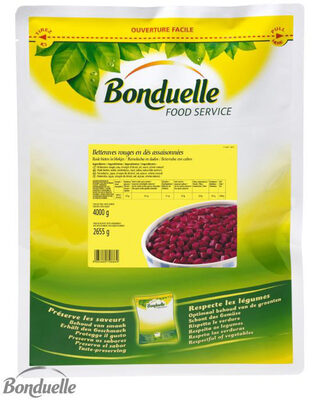 Betteraves rouges en assaisonnées