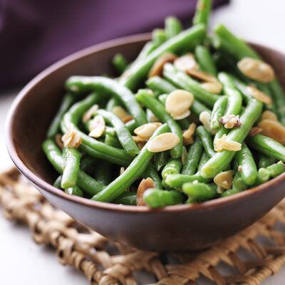 Vapeur Riche en go�t Haricots Verts Extra