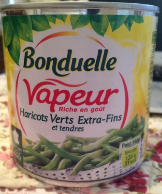 Vapeur Riche en goût Haricots Verts Extra-Fins et tendres
