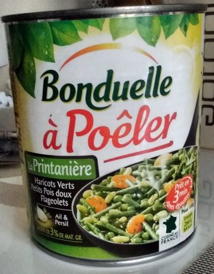 Bonduelle à Poêler : La Printanière