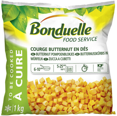 Courge butternut en dés