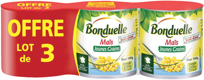 Maïs Jeunes Grains 1/4 x3