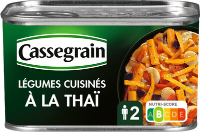 Légumes cuisinés à la Thaï