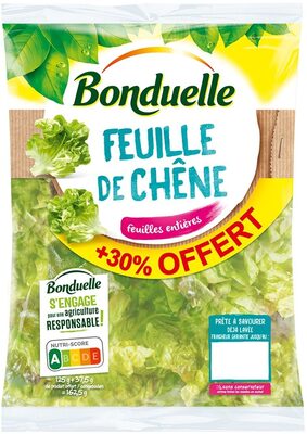 Feuille de chêne verte 125g + 30%