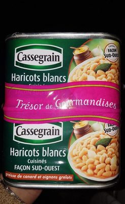 Haricot blanc cuisiné façon sud ouest