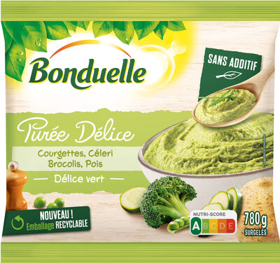 Purée Délice Vert 780g