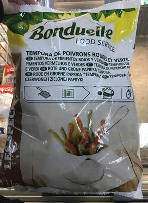 Tempura de Poivrons Rouges et Verts