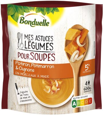Mes Astuces Légumes pour Soupes : Potiron, Potimarron et Oignons