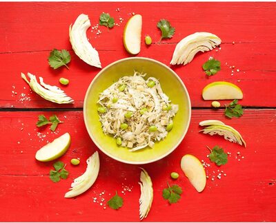 Chou pomme & feves edamame - Les Créatives
