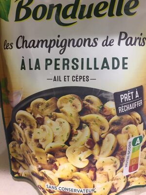 Champignons de paris à la persillade