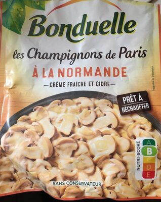 Les Champignons de Paris à la Normandie
