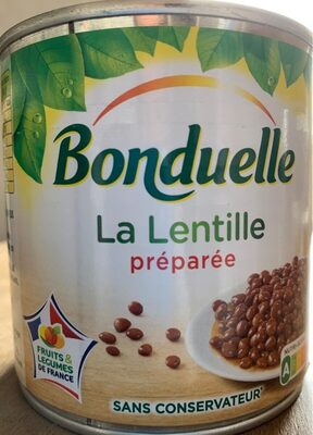 La lentille préparée