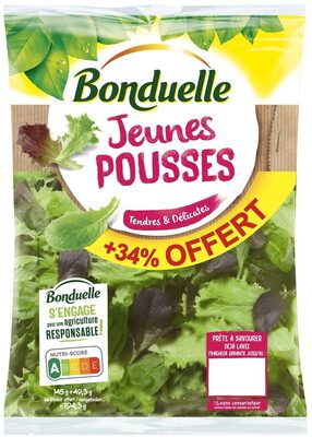 Jeunes pousses 145g+34%