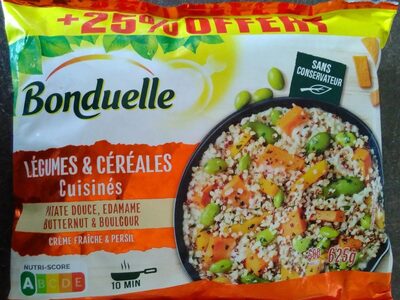 Légume & céréales cuisinés