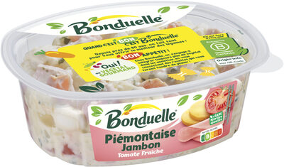 Piémontaise jambon tomate fraîche